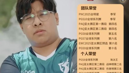 2025PUBG年度TOP20选手第4名：FOR-KISS